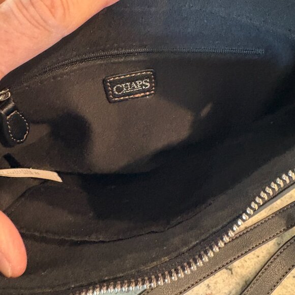 Chaps black leather purse - Picture 3 of 3